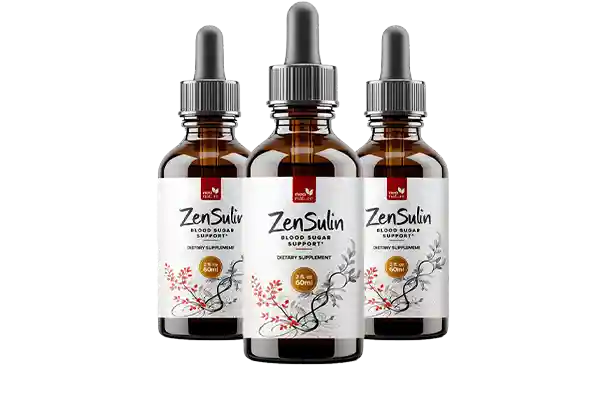 Zensulin Blood Sugar Support Liquid Dropper Bottle by Neo Nature